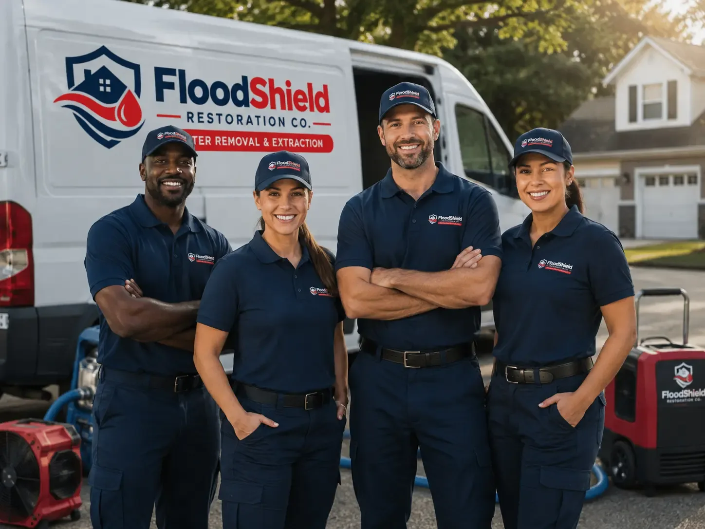 Flood Damage Restoration company in New Century, KS